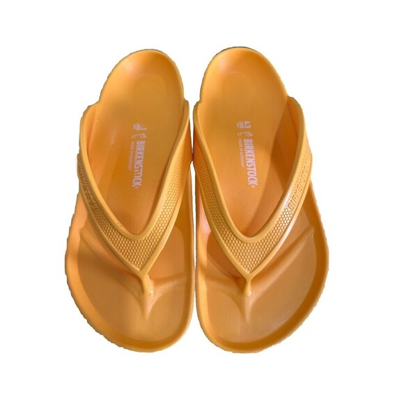 BIRKENSTOCK Mens Thong Flat Sandals Honolulu EVA Zinnia Size 43 Men’s 10 EUC main image 4